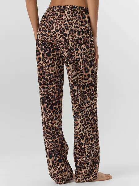 Изображение товара Штаны домашние Mark Formelle 532495 (р.164/170-102, леопард на песочном)