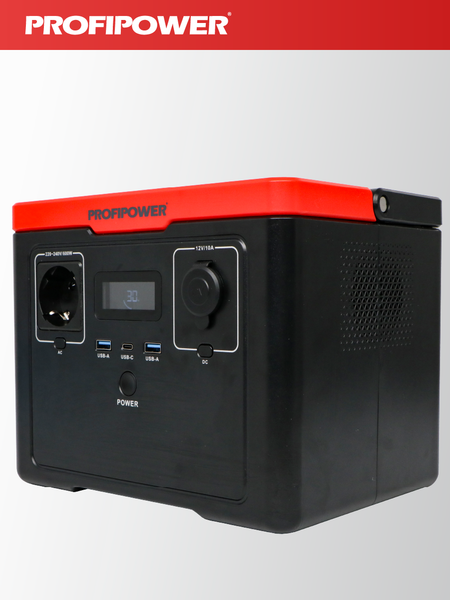 Изображение товара Портативная зарядная станция Profipower ПЭ-600PRO 600Вт / F0061