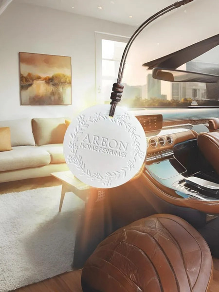 Ароматизатор автомобильный Areon Ceramic Disc Ecru / ARE-ACD04 (20мл) — фото 6