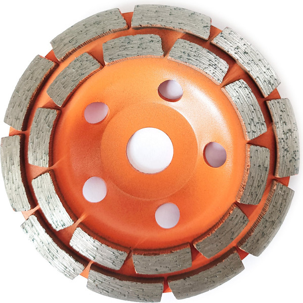 Изображение товара Алмазная чашка M-Lion Двухрядная по бетону 125x22.2мм / MDGD12550P