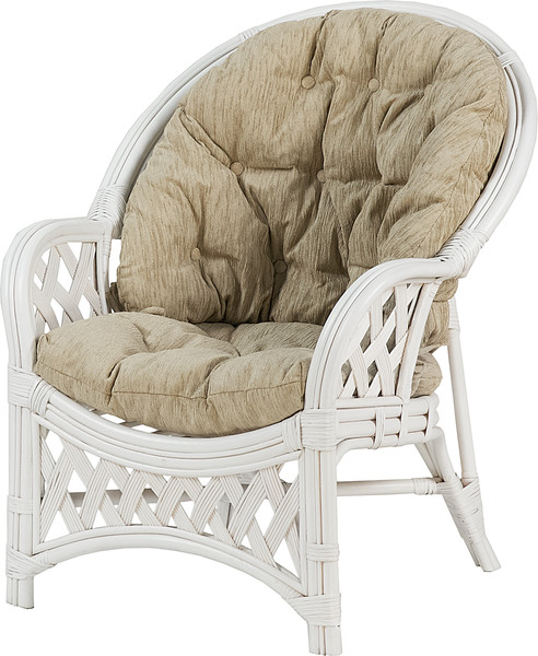 Изображение товара Кресло садовое Мебель Солнца Черчилль CBN-В (белый/бежевый)