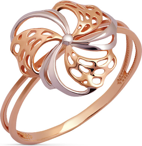 Изображение товара Кольцо из красного золота Кристалл CD57800226773 (р.19)