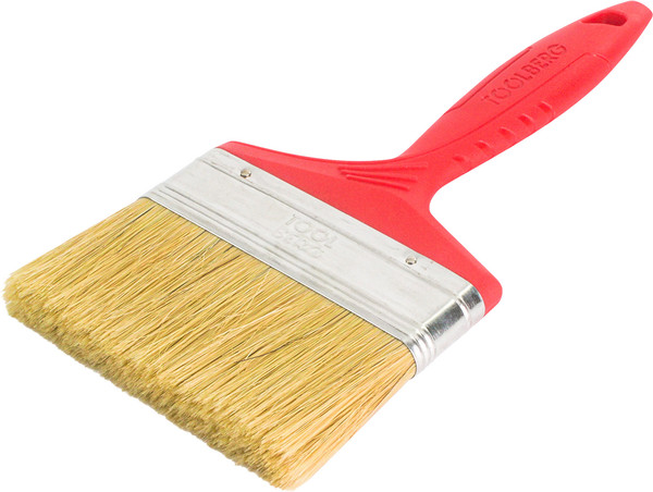 Изображение товара Кисть малярная Toolberg Плоская Классик стандарт 100мм / 0111126