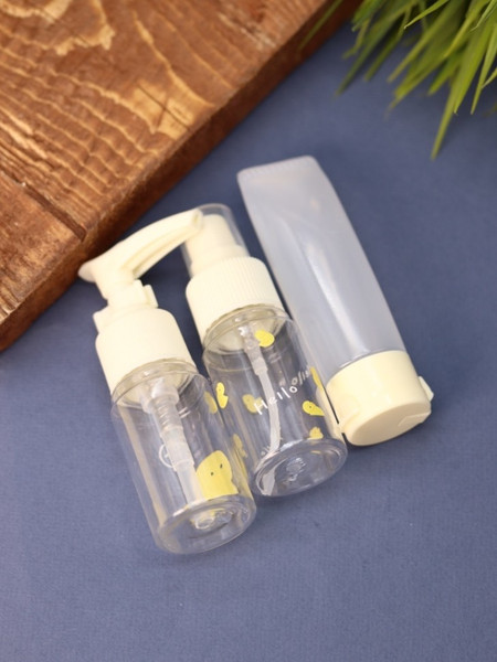 Изображение товара Набор флаконов для косметики ILikeGift Hello duck / 081H