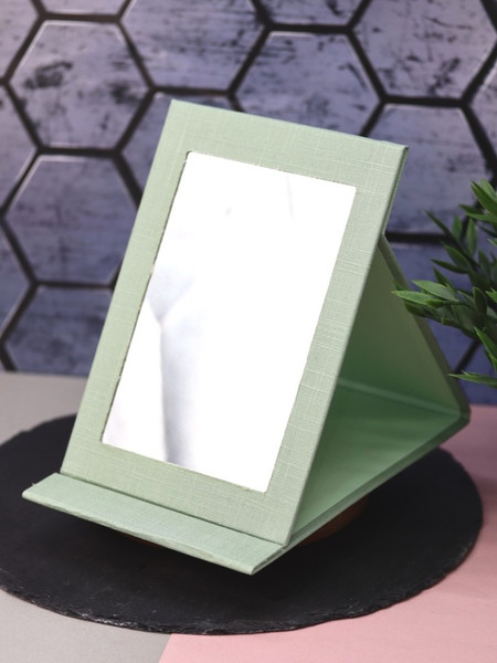 Изображение товара Зеркало косметическое ILikeGift Hello world 133B-03 (green)