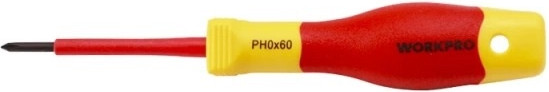 Изображение товара Отвертка Workpro VDE PH0x60мм / WP341007