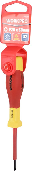 Изображение товара Отвертка Workpro VDE PZ0x60мм / WP341019