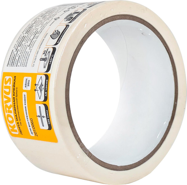 Изображение товара Лента малярная Лакра Креп 45мм (20м)