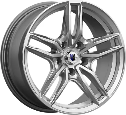Изображение товара Литой диск K&K Бартон 17x8" 5x115мм DIA 70.2мм ET 45мм Дарк платинум