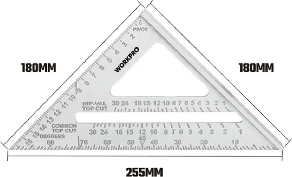 Изображение товара Угольник Workpro WP264011