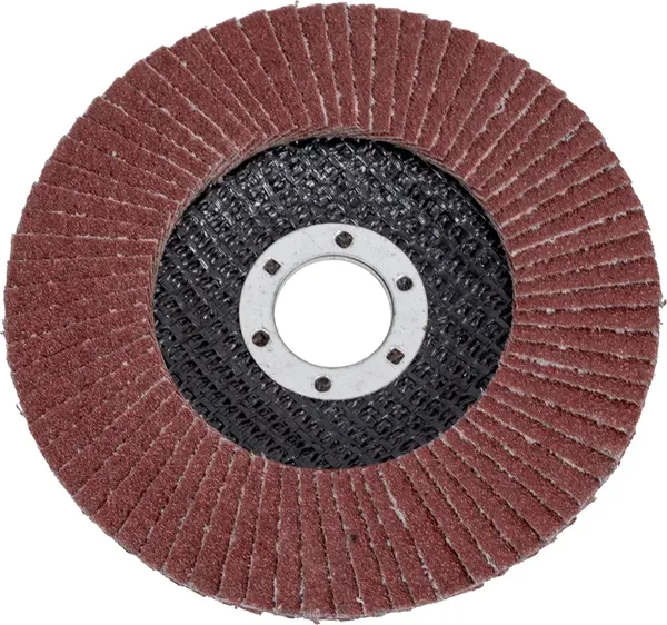 Изображение товара Шлифовальный круг Лакра Лепестковый торцевой 125x22мм Р80