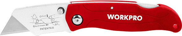 Изображение товара Нож строительный Workpro WP211002