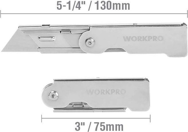Изображение товара Нож строительный Workpro WP211001