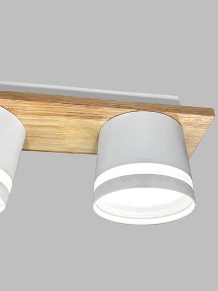 Изображение товара Люстра Aitin-Pro X4516/3 (белый/дерево)