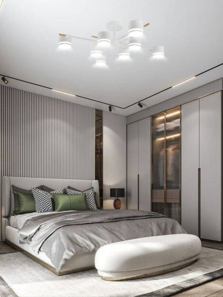 Изображение товара Люстра Aitin-Pro X4507/8 (белый/медный)