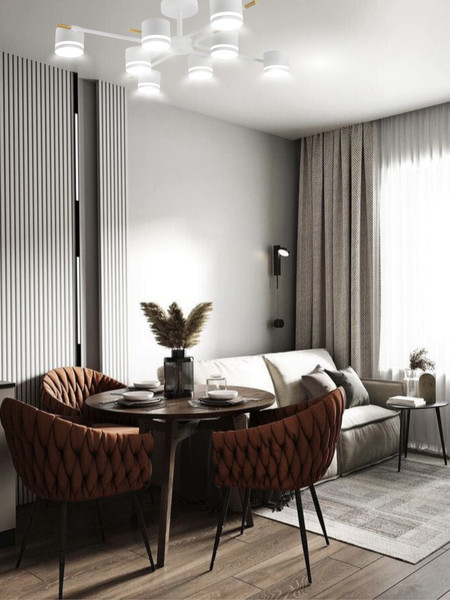 Изображение товара Люстра Aitin-Pro X4507/8 (белый/медный)