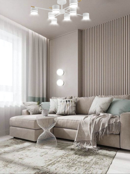 Изображение товара Люстра Aitin-Pro X4507/8 (белый/медный)