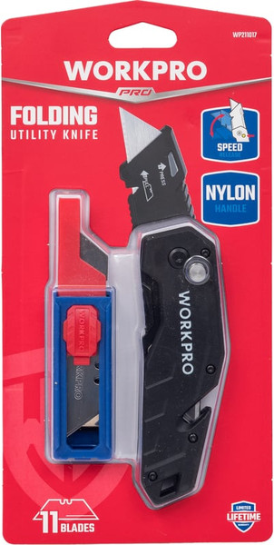 Изображение товара Нож строительный Workpro WP211017