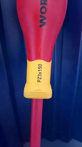 Изображение товара Отвертка Workpro VDE PZ3x150мм / WP341022