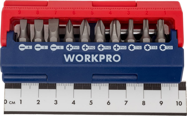 Изображение товара Набор бит Workpro WP221062 (13пр)