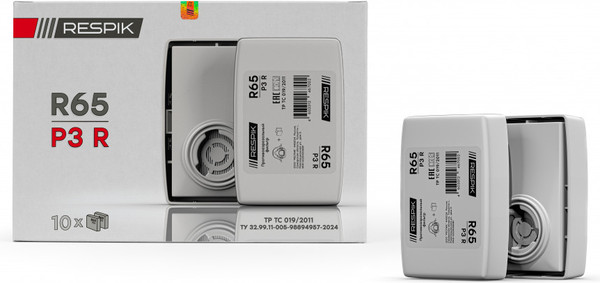 Изображение товара Фильтр для респиратора Respik R65 P3 R (2 шт)
