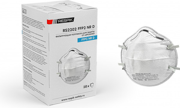 Изображение товара Защитная маска Respik RS2202 FFP2 NR D
