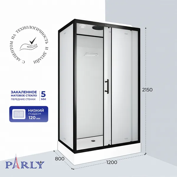 Изображение товара Душевая кабина Parly Bett B120
