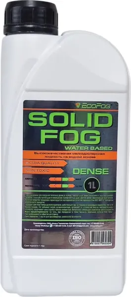 Изображение товара Жидкость для генератора дыма EcoFog EF-Dense-1L