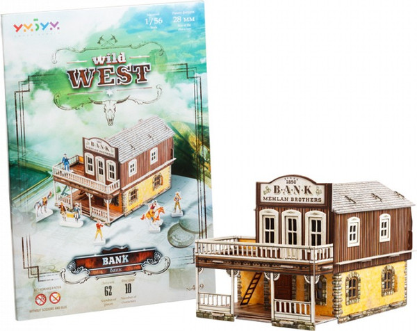 Изображение товара Сборная модель Умная бумага Банк / 4627081555074