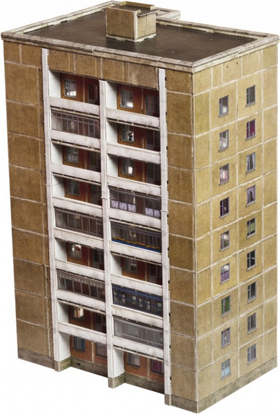 Изображение товара Сборная модель Умная бумага Брежневка. Новый дизайн / 4657800380755