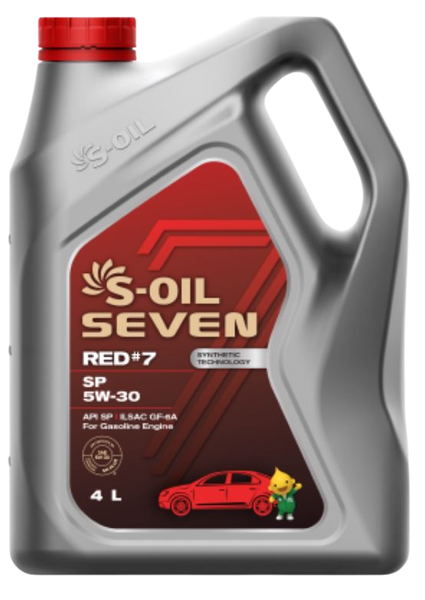 Изображение товара Моторное масло S-Oil Seven 7 Red 7 SP 5W30 / E108300 (4л)