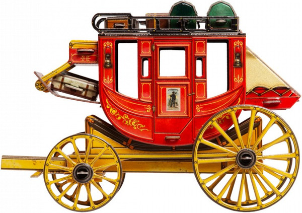 Изображение товара Сборная модель Умная бумага Дилижанс / 4657800380502