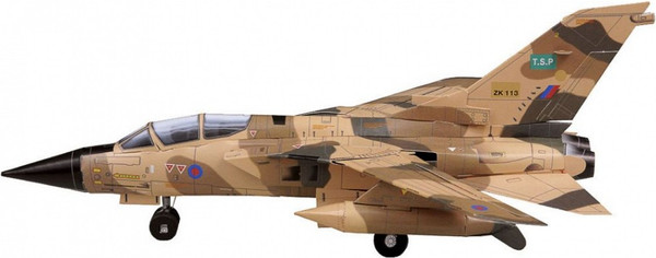 Изображение товара Сборная модель Умная бумага Истребитель-бомбардировщик. Tornado / 4627081552394