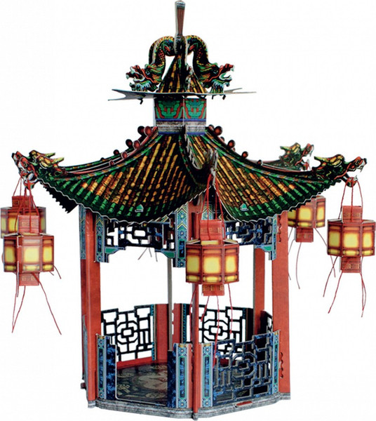Изображение товара Конструктор Умная бумага Китайская беседка / 4627081550369