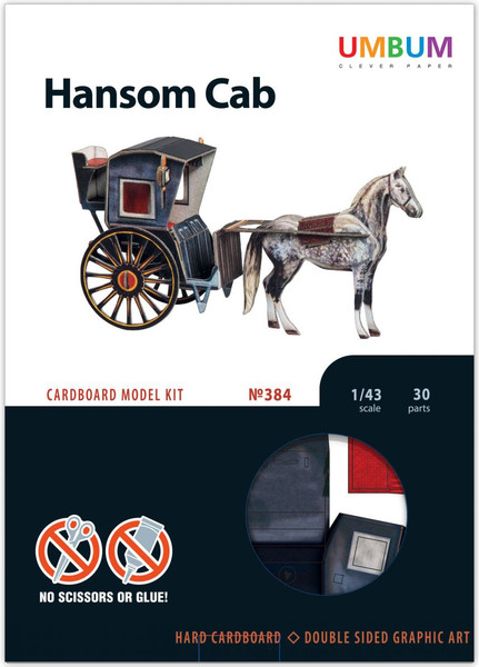 Изображение товара Сборная модель Умная бумага Кэб / 4627081554107