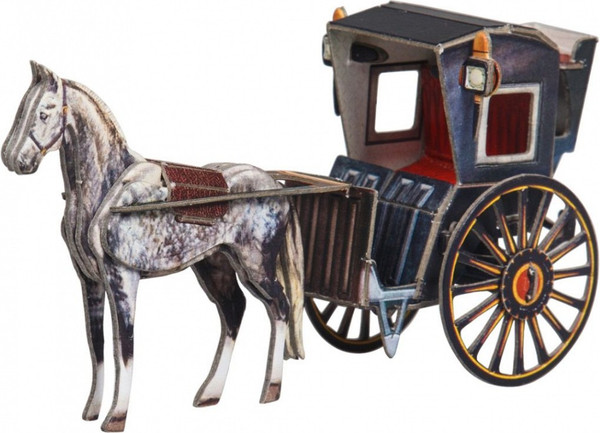 Изображение товара Сборная модель Умная бумага Кэб / 4627081554107