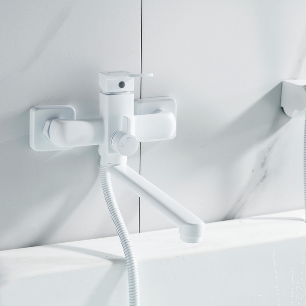 Изображение товара Смеситель Shevanik S9902C (белый)