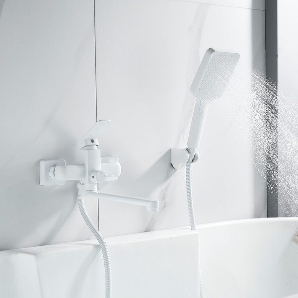 Изображение товара Смеситель Shevanik S9902C (белый)