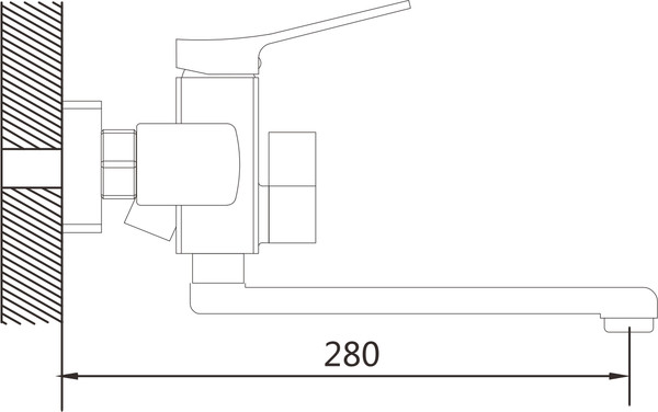 Изображение товара Смеситель Shevanik S9902C (белый)