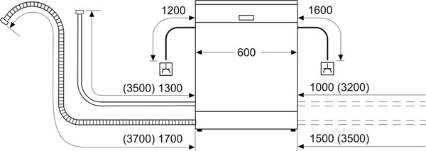 Изображение товара Посудомоечная машина Bosch SMS26DW00T