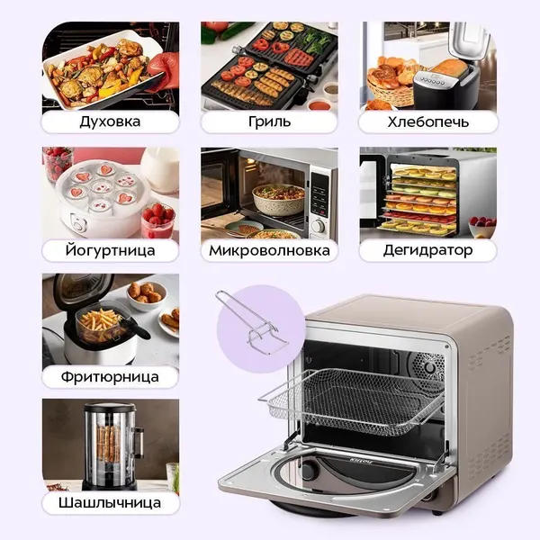 Изображение товара Аэрогриль Kitfort КТ-8152