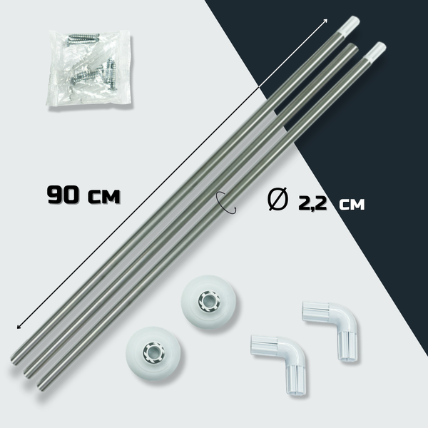 Изображение товара Карниз для ванны No Brand SCR-002