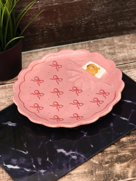 Изображение товара Тарелка столовая обеденная ILikeGift Capybara's dream / FC242288