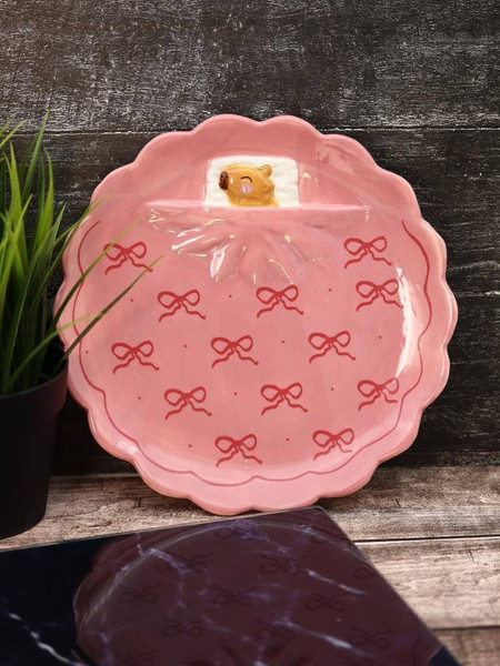 Изображение товара Тарелка столовая обеденная ILikeGift Capybara's dream / FC242288