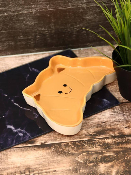 Изображение товара Тарелка столовая обеденная ILikeGift Funny croissant / FC250184