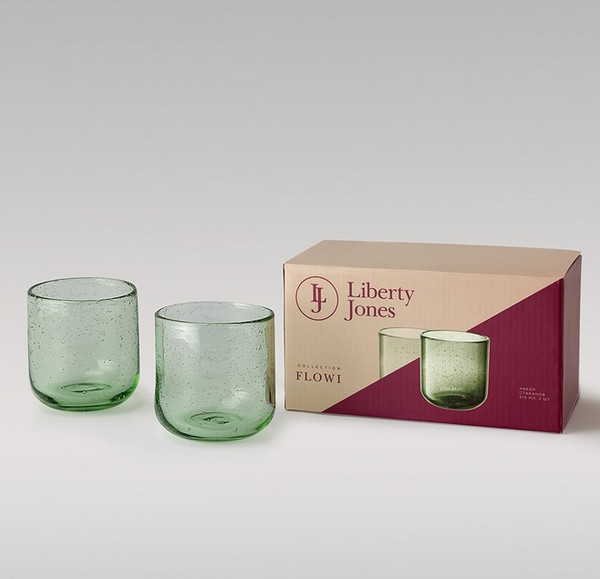 Изображение товара Набор стаканов Liberty Jones Flowi LJ0000474 (2шт, зеленый)