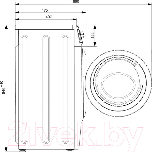 Изображение товара Стиральная машина ATLANT СМА 60У109-00