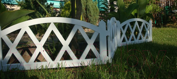 Изображение товара Изгородь декоративная Gardenplast Modern (белый)