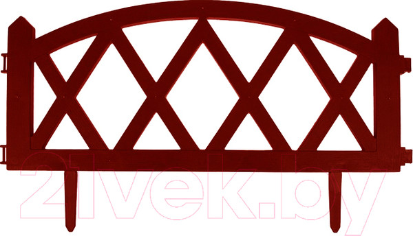 Изображение товара Изгородь декоративная Gardenplast Modern (терракот)