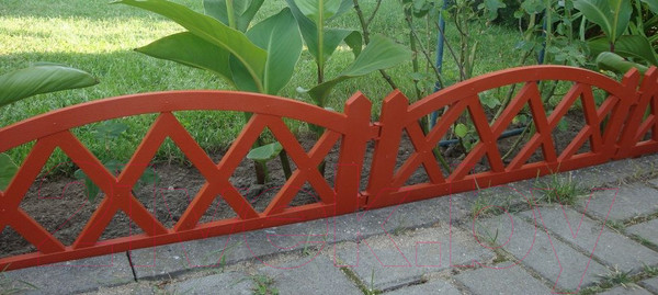 Изображение товара Изгородь декоративная Gardenplast Modern (терракот)